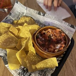 Corn Chips & Homemade Salsa
