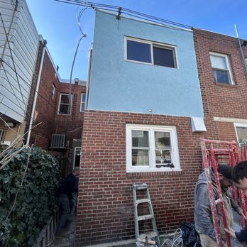 Gallagher Masonry - stucco wall and brick pointing - Masonry/Concrete Near Me