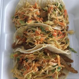 Fish Tacos. Thumbs up. Fish Tacos. Thumbs up.