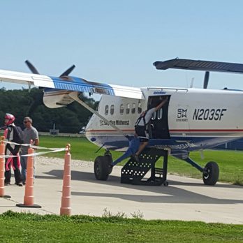 Skydive Midwest Skydiving Center - Take off. - Skydiving Near Me - Sturtevant, Wisconsin