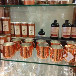 Williams-Sonoma - Moscow Mule mugs.