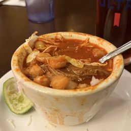 A cup of the pazole. Absolutely perfect on a chilly evening. A cup of the pazole. Absolutely perfect on a chilly evening.