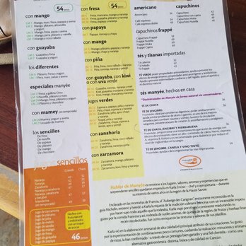 Restaurant Manyee - Menu. June 2017 - Breakfast & Brunch Near Me - Cancún, ROO Restaurant Manyee - Menu. June 2017 - Breakfast & Brunch Near Me - Cancún, ROO