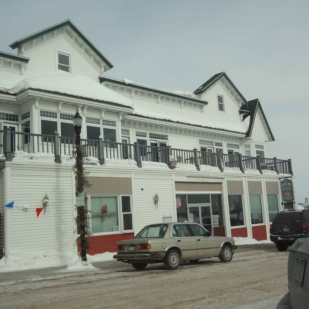 One of the only places that shoveled their sidewalk to the bare sidewalk. :) One of the only places that shoveled their sidewalk to the bare sidewalk. :)