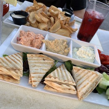 The Bistro At Haddonfield - Truffle fries and mediterranean hummus platter - American Near Me - Haddonfield, New Jersey The Bistro At Haddonfield - Truffle fries and mediterranean hummus platter - American Near Me - Haddonfield, New Jersey
