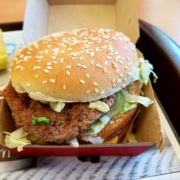 Big Mac... with the meat hanging off