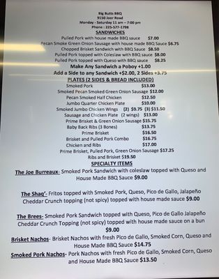 BIG BUTTS BBQ - Updated December 2025 - 9150 Joor Rd, Baton Rouge ...