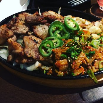 Bul - Pork SSam with grilled garlic and Kimchi - Korean Near Me - Washington, DC, District of Columbia