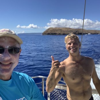 Trilogy Excursions - Hanging with crew member Todd - Snorkeling Near Me - Lahaina, Hawaii Trilogy Excursions - Hanging with crew member Todd - Snorkeling Near Me - Lahaina, Hawaii