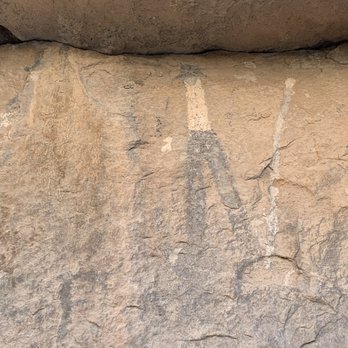 Hueco Tanks State Historic Site - Pictograph. Not a lot of pictographs here and some have been damaged by graffiti, but still well worth the short hike. - Hiking Near Me - El Paso, Texas Hueco Tanks State Historic Site - Pictograph. Not a lot of pictographs here and some have been damaged by graffiti, but still well worth the short hike. - Hiking Near Me - El Paso, Texas