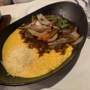 CVI.CHE 105 - Lomo saltado with risotto. - Seafood Near Me - Miami Beach, Florida CVI.CHE 105 - Lomo saltado with risotto. - Seafood Near Me - Miami Beach, Florida