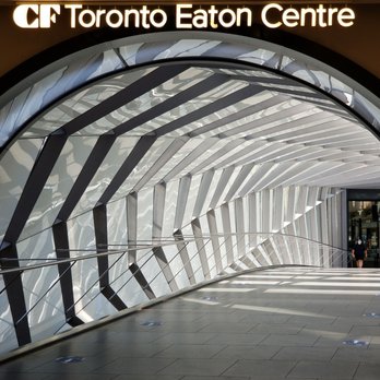 Eaton Centre Skybridge - Entrance - Local Flavor Near Me - Toronto, Ontario