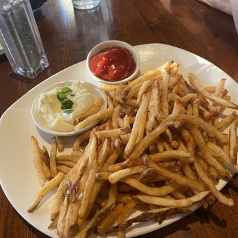 Bacio - Fries with truffle aioli. So good!! - Italian Near Me - Minnetonka, Minnesota Bacio - Fries with truffle aioli. So good!! - Italian Near Me - Minnetonka, Minnesota