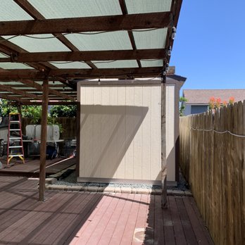 Tuff Shed Escondido - Tight fit, but they did it - Sheds & Outdoor Storage Near Me - Escondido, California Tuff Shed Escondido - Tight fit, but they did it - Sheds & Outdoor Storage Near Me - Escondido, California