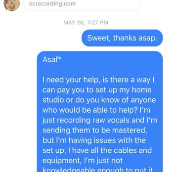 The OC Recording - What started this review. - Recording & Rehearsal Studios Near Me The OC Recording - What started this review. - Recording & Rehearsal Studios Near Me