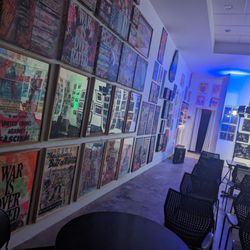 Galactic Panther - Artwork on walls are all for sale