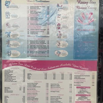 Rising Star Chinese Eatery - Menu - Chinese Near Me - Albuquerque, New Mexico Rising Star Chinese Eatery - Menu - Chinese Near Me - Albuquerque, New Mexico