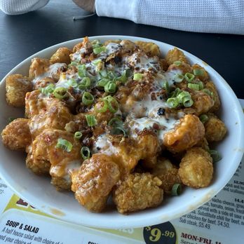 Roots Burger Bar - Pimento Tots - American Near Me - Carmel, Indiana