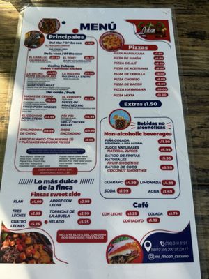 Menu photo 2 Rincon Cubano Miami, FL Menu photo 2 Rincon Cubano Miami, FL