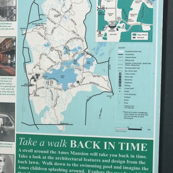 Borderland State Park - Map of the park - Parks Near Me - North Easton, Massachusetts
