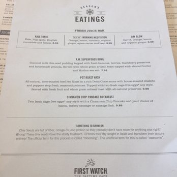 First Watch - Breakfast & Brunch Near Me - North Miami Beach, Florida