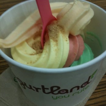 Yogurtland - Green apple tart, mango, and peach tart - Ice Cream & Frozen Yogurt Near Me - Artesia, California Yogurtland - Green apple tart, mango, and peach tart - Ice Cream & Frozen Yogurt Near Me - Artesia, California