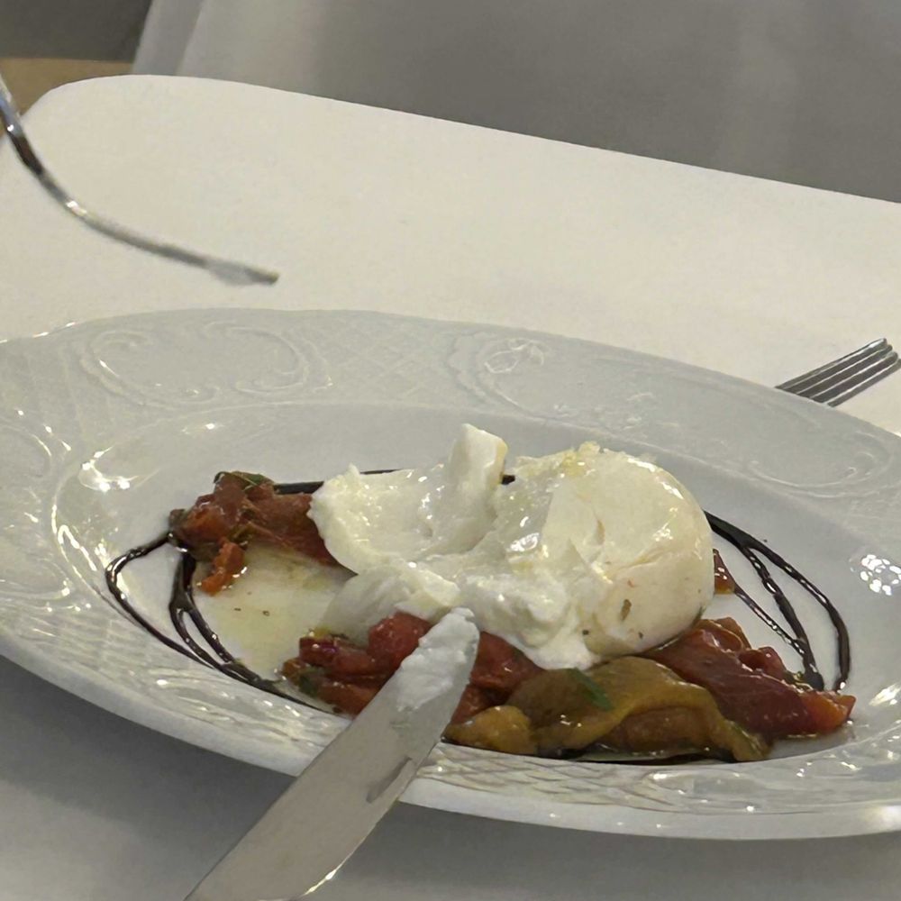 Adria - Burrata ($30 menu special) - Mediterranean Near Me - New York, New York