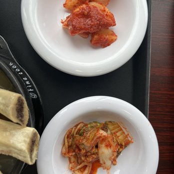 Claypot - Assorted radish and Napa cabbage Kimchis - Korean Near Me - Northbrook, Illinois Claypot - Assorted radish and Napa cabbage Kimchis - Korean Near Me - Northbrook, Illinois