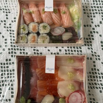 Obento - 5 Piece Salmon Aburi and Sashimi Don - Sushi Bars Near Me - Hayward, California Obento - 5 Piece Salmon Aburi and Sashimi Don - Sushi Bars Near Me - Hayward, California