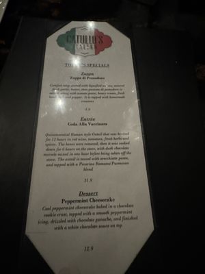 Menu photo 6 Catullo’s Italian Ponte Vedra, FL Menu photo 6 Catullo’s Italian Ponte Vedra, FL