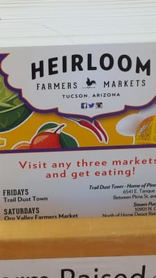 Heirloom Farmers Markets | Rillito Park by null
