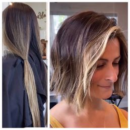 Drastic hair chop Drastic hair chop