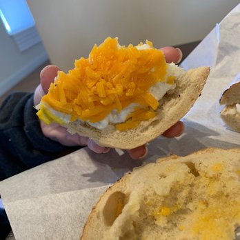 Better On A Bagel - Bagel with egg whites and cheddar - Bagels Near Me - Port Jefferson Station, New York