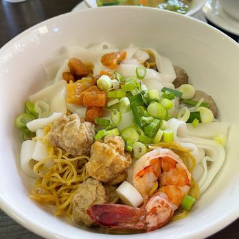 An Khang Mi Gia - Hu tieu mi trieu chau (combo with egg & wide rice noodles) - Vietnamese Near Me - San Jose, California An Khang Mi Gia - Hu tieu mi trieu chau (combo with egg & wide rice noodles) - Vietnamese Near Me - San Jose, California