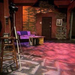 Lorraine Hansberry Theatre - The set of Sunset Baby by Dominique Morisseau directed by Margo Hall.