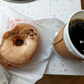Moonbridge Doughnut Studio - Vietnamese Coffee donut+ drip coffee - Donuts Near Me - Long Beach, California