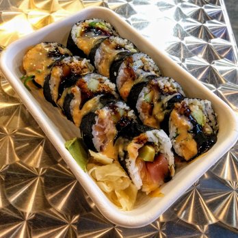 Sushi Fuku - Salmon Tuna + Avocado, cucumber, seafood and tofu - Sushi Bars Near Me - Pittsburgh, Pennsylvania