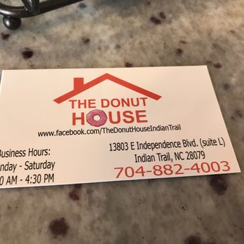 The Donut House - Business card FYI - Donuts Near Me - Indian Trail, North Carolina The Donut House - Business card FYI - Donuts Near Me - Indian Trail, North Carolina