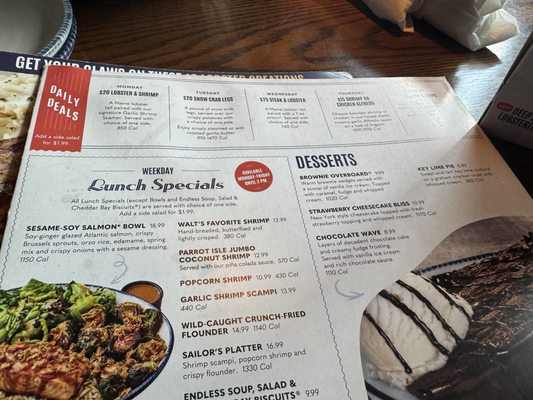 Menu photo 6 Red Lobster Fort Wayne, IN Menu photo 6 Red Lobster Fort Wayne, IN