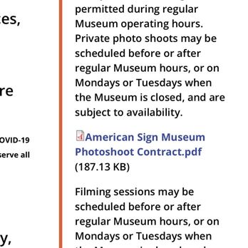 American Sign Museum - More out of touch photo rules - pandemic is mostly over - Museums Near Me - Cincinnati, Ohio American Sign Museum - More out of touch photo rules - pandemic is mostly over - Museums Near Me - Cincinnati, Ohio