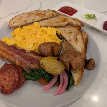 Fig & Ginger - 3 Eggs Any Style (scrambled) - Breakfast & Brunch Near Me - Honolulu, Hawaii