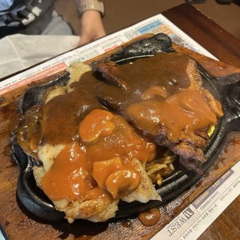 Chiou House 邱家 - Fish and Chicken with mushroom sauce and black pepper sauce - Taiwanese Near Me - Rowland Heights, California Chiou House 邱家 - Fish and Chicken with mushroom sauce and black pepper sauce - Taiwanese Near Me - Rowland Heights, California