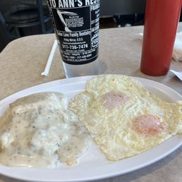 1/2 order biscuits & gravy 1/2 order biscuits & gravy