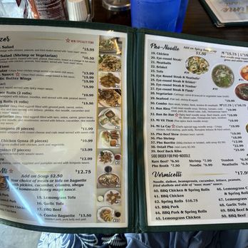 Pho Time - Menu as of 5/26/25 - Vietnamese Near Me - Aiea, Hawaii