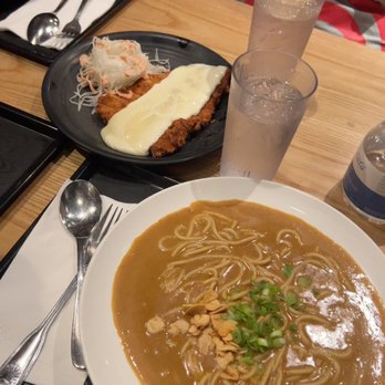 Abiko Curry - Basic Cream Curry Pasta ($14.99) Cheese Pork Cutlet ($9.99) - Japanese Curry Near Me - New York, New York Abiko Curry - Basic Cream Curry Pasta ($14.99) Cheese Pork Cutlet ($9.99) - Japanese Curry Near Me - New York, New York