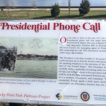 Rocky Point Walking Path - The first Presidential phone call... - Hiking Near Me - Warwick, Rhode Island