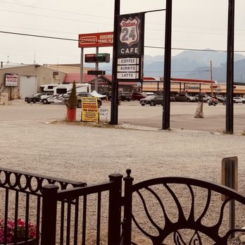 Station 24 Cafe - Outside - Coffee & Tea Near Me - Buena Vista, Colorado Station 24 Cafe - Outside - Coffee & Tea Near Me - Buena Vista, Colorado