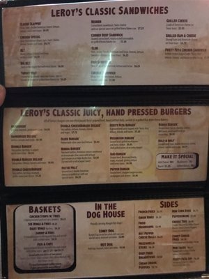 Menu photo 3 Leroys Classic Bar & Grill Lansing, MI Menu photo 3 Leroys Classic Bar & Grill Lansing, MI