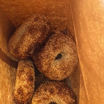 Courage Bagels - Sesame bagel - Bagels Near Me - Los Angeles, California