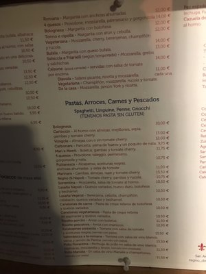 Menu photo 3 Il Regno di Napoli Madrid, M Menu photo 3 Il Regno di Napoli Madrid, M